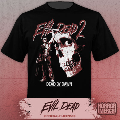Evil Dead - Retro Skull Mens Shirt