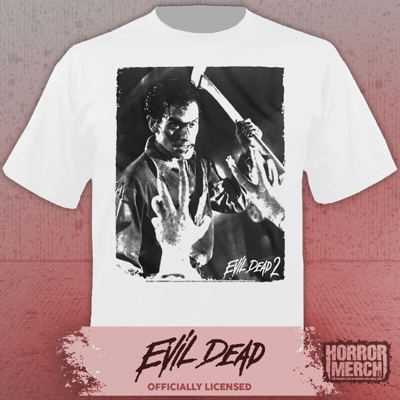 Evil Dead - Ash Mens Shirt (White)