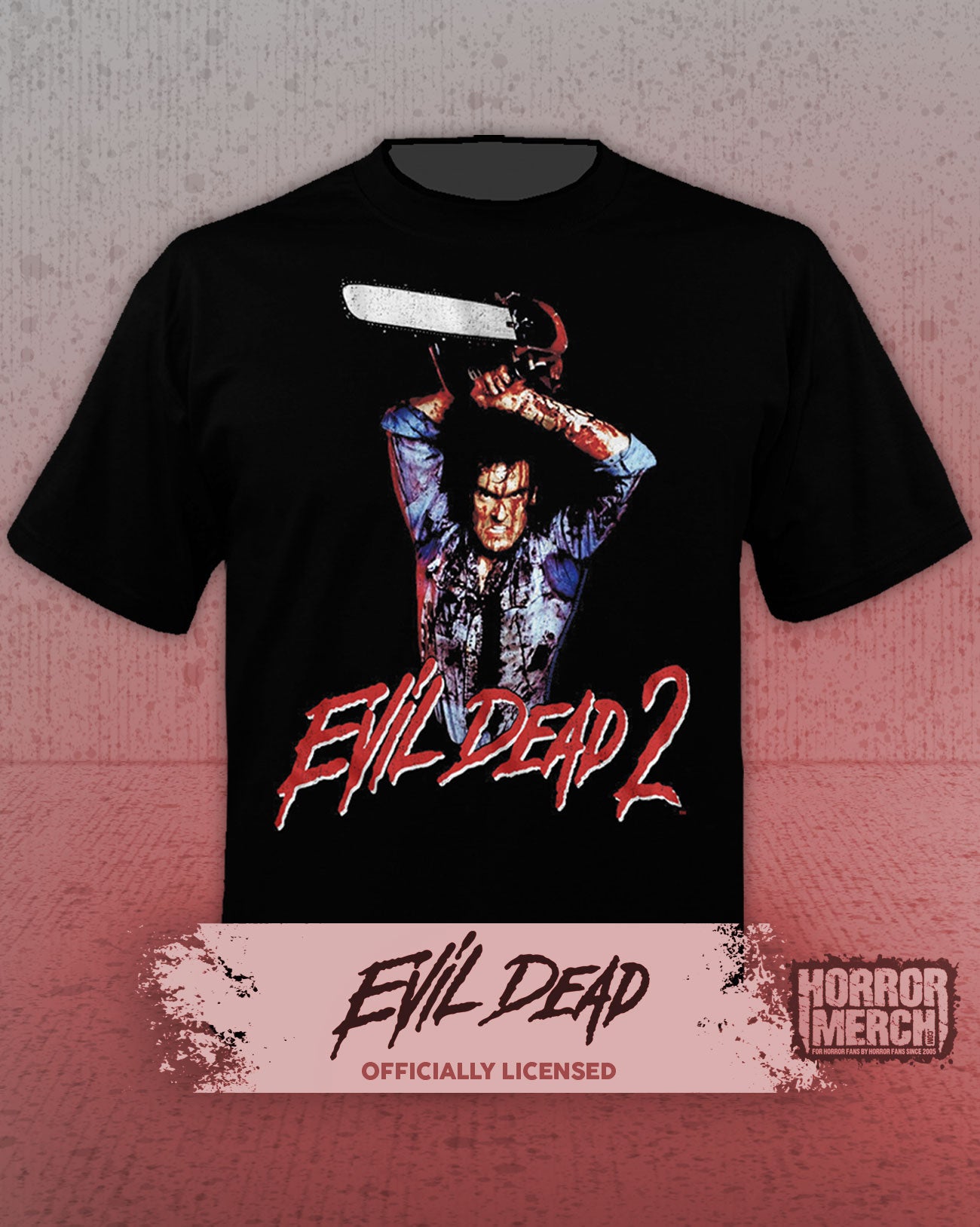 Evil Dead - Chainsaw Mens Shirt
