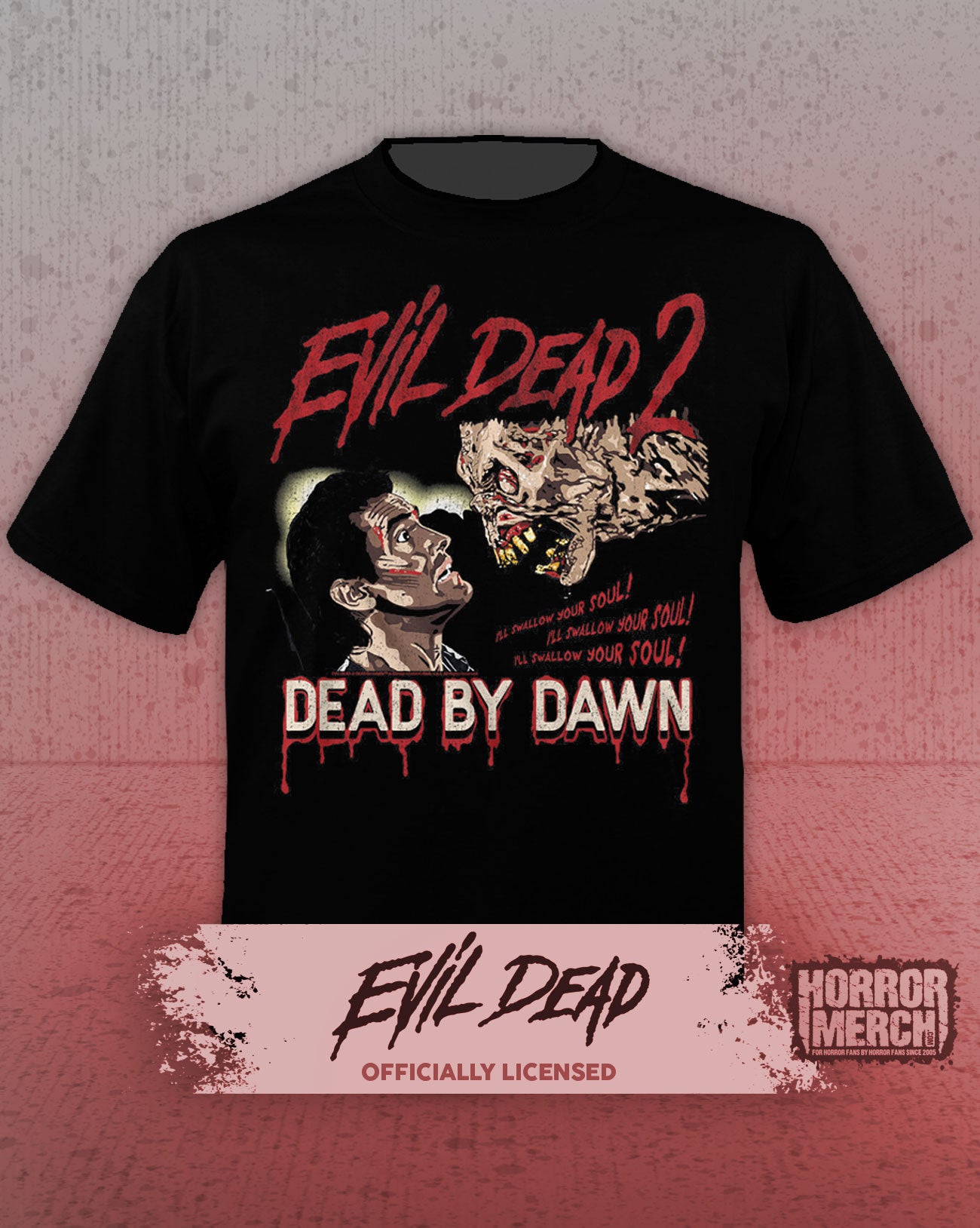 Evil Dead - Swallow Your Soul Mens Shirt