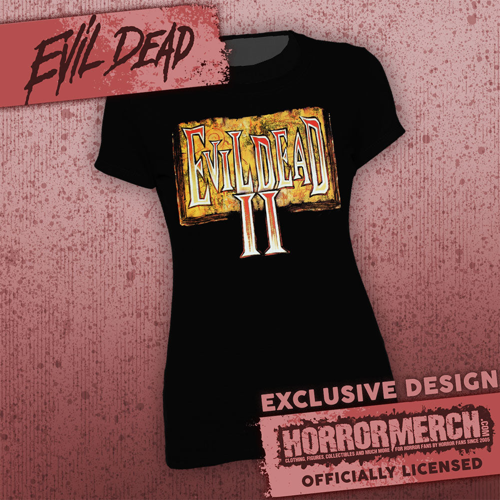 '- [Exclusive] Evil Dead - Book Of The Dead Logo [Womens Shirt]