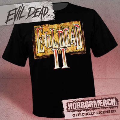 Exclusive - Evil Dead - Book Of The Dead Logo Mens Shirt