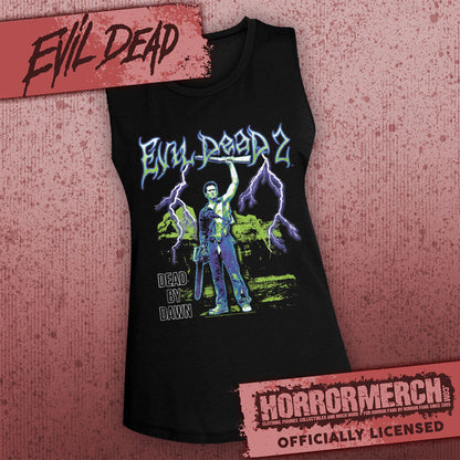 Evil Dead - Lightning Logo [Womens High Neck Tanktop]