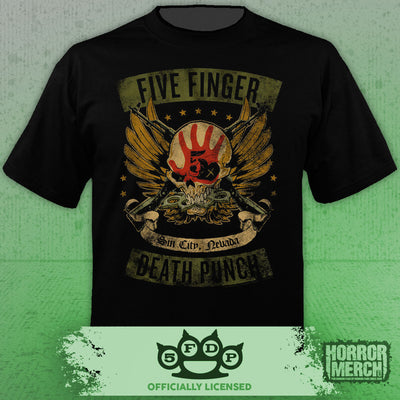Five Finger Death Punch - Sin City Mens Shirt