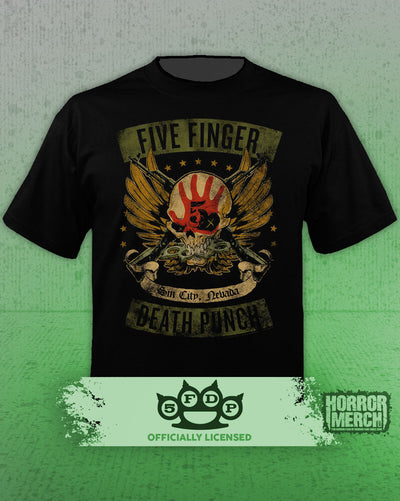 Five Finger Death Punch - Sin City Mens Shirt
