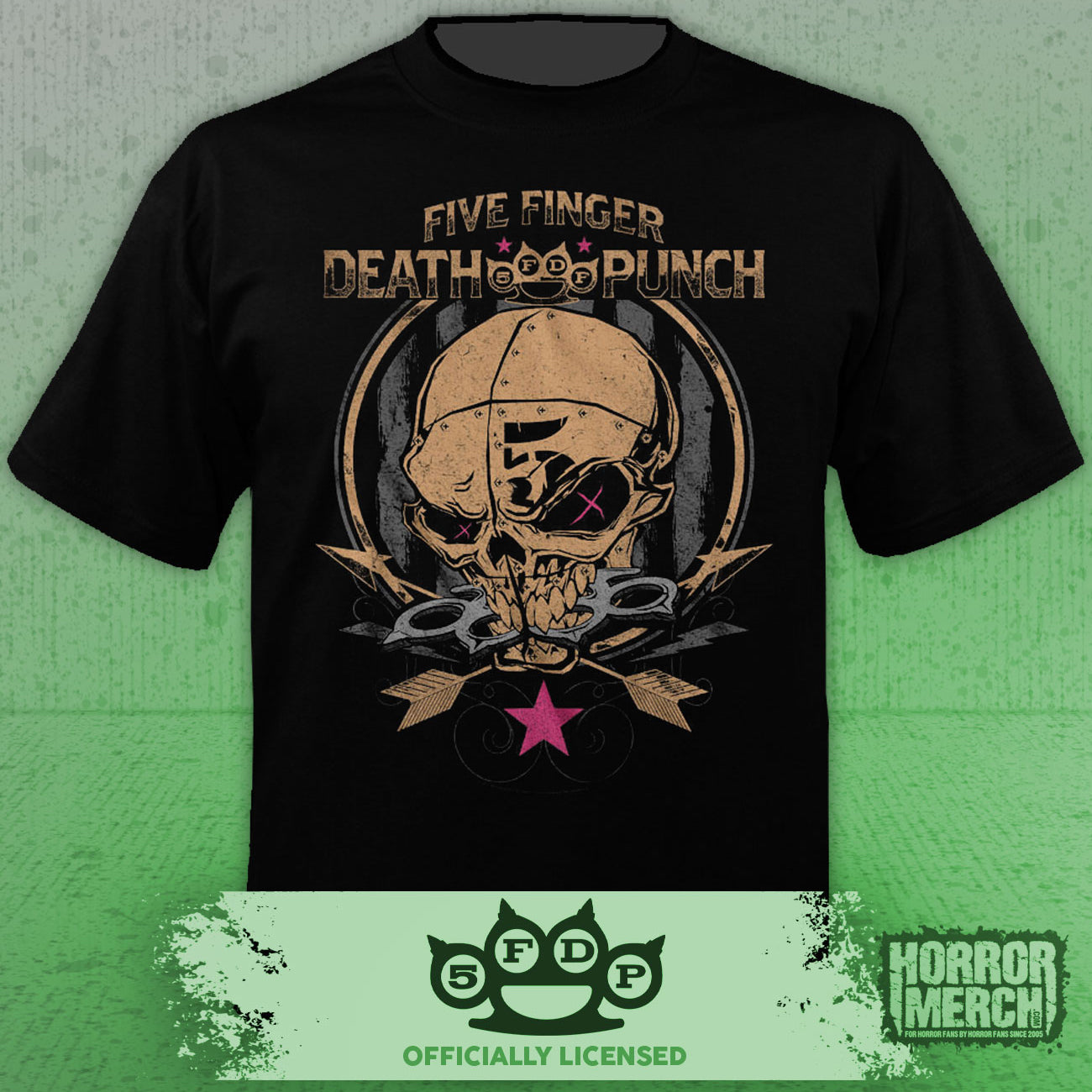 Five Finger Death Punch - Arrows Mens Shirt