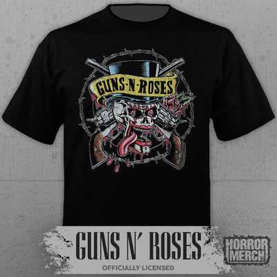 Guns N Roses - Illusions Inlay Mens Shirt
