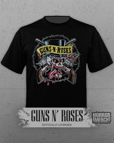 Guns N Roses - Illusions Inlay Mens Shirt