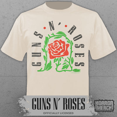 Guns N Roses - Thorns Mens Shirt (Tan)