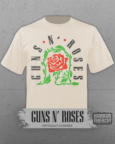 Guns N Roses - Thorns Mens Shirt (Tan)