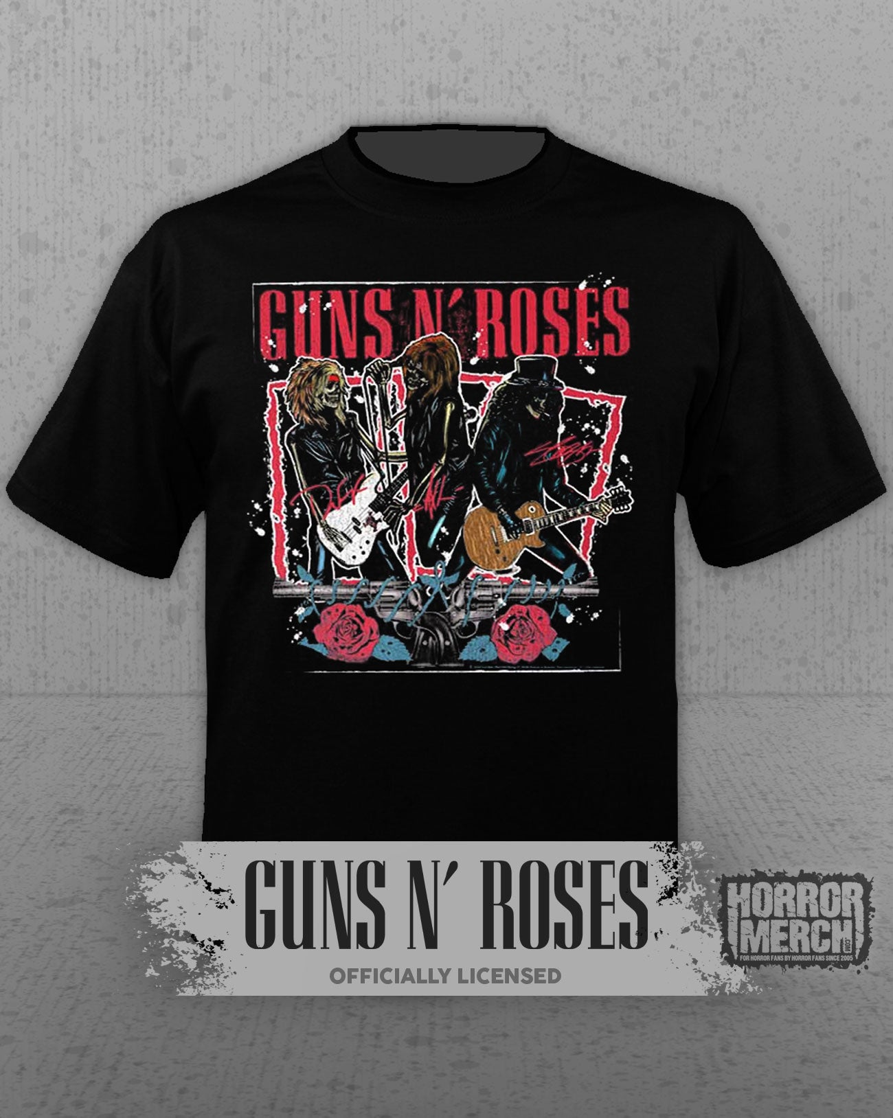 Guns N Roses - Trio Live Mens Shirt