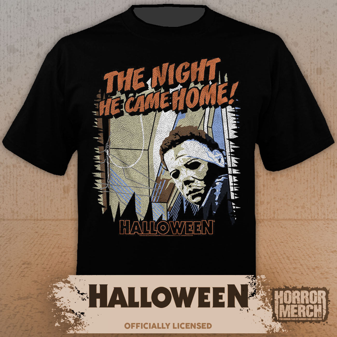 Halloween - The Night He Came Home (Comic) Mens Shirt