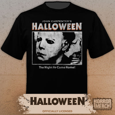 Halloween - Closeup (BW) Mens Shirt