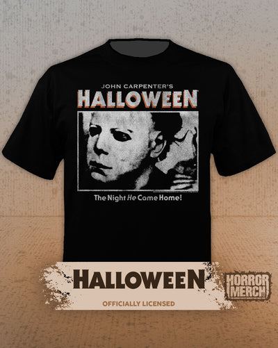 Halloween - Closeup (BW) Mens Shirt