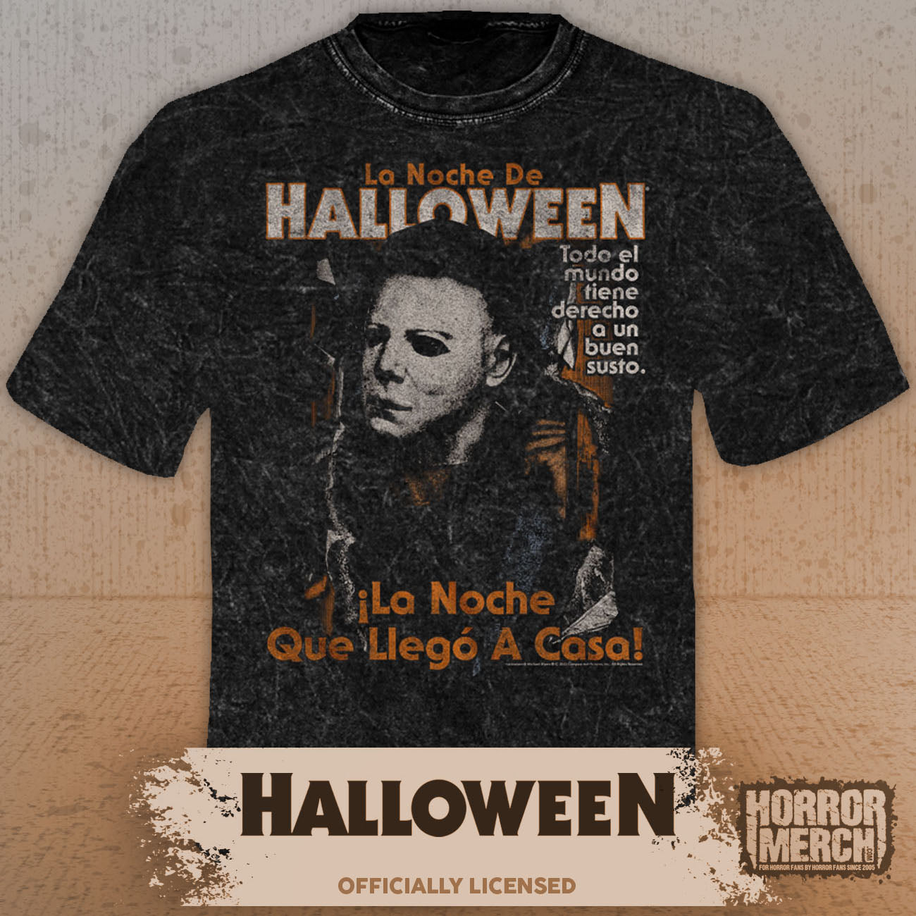 Halloween - La Noche De Halloween Mens Shirt (Mineral Wash)
