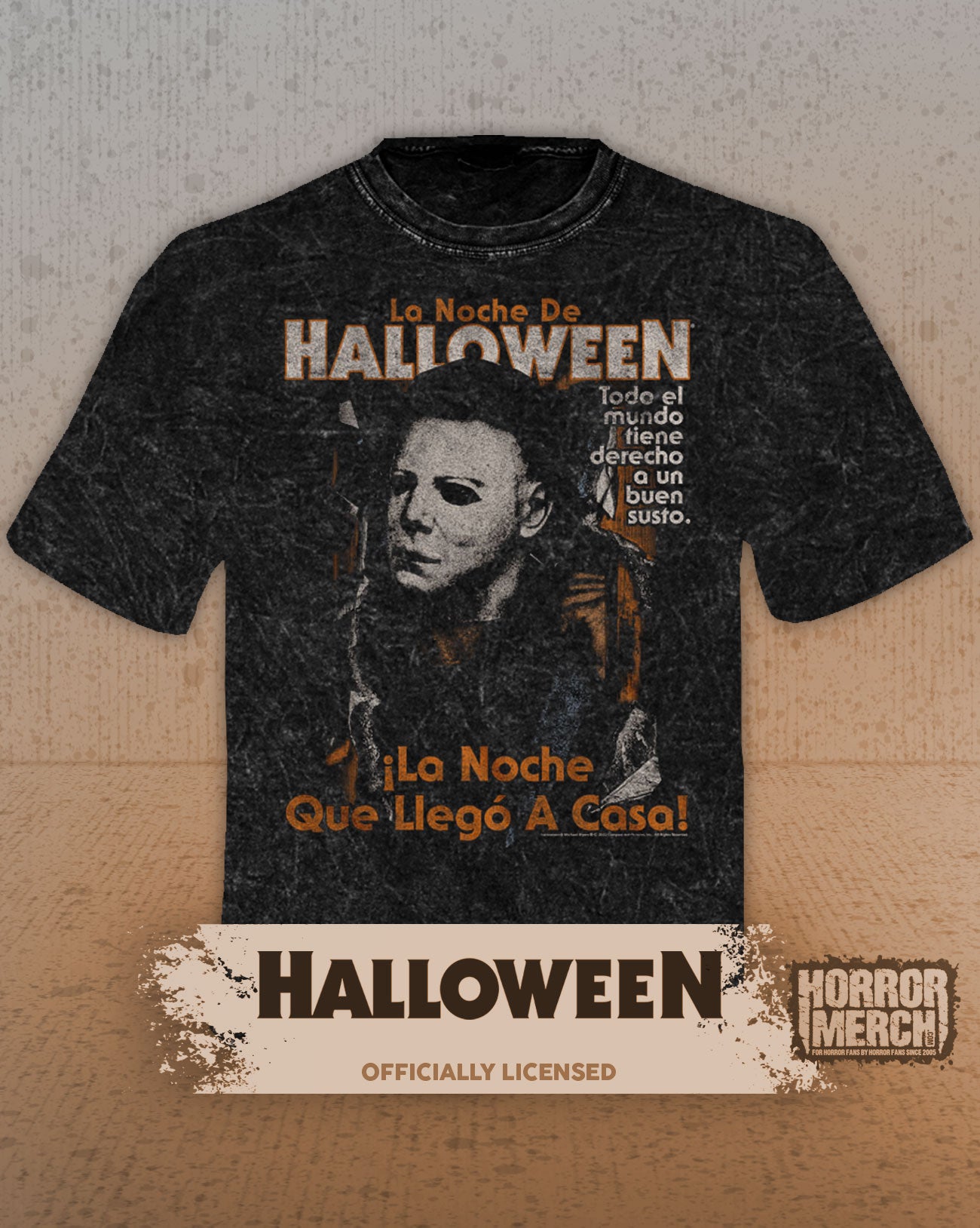 Halloween - La Noche De Halloween Mens Shirt (Mineral Wash)