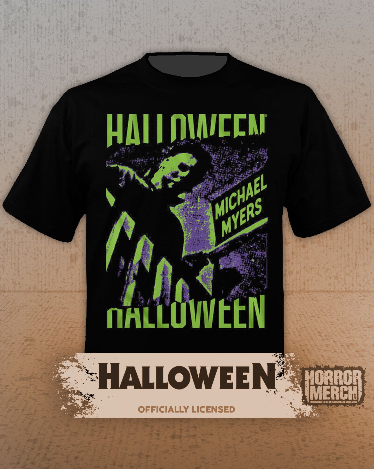 Halloween - Split Logo Mens Shirt
