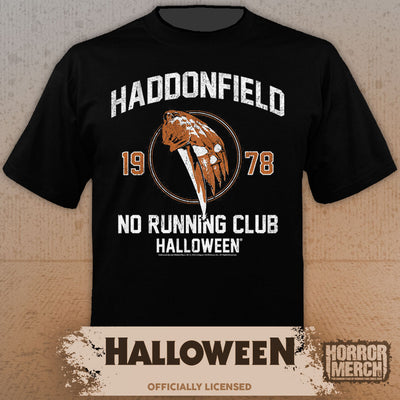 Halloween - Haddonfield No Running Club Mens Shirt