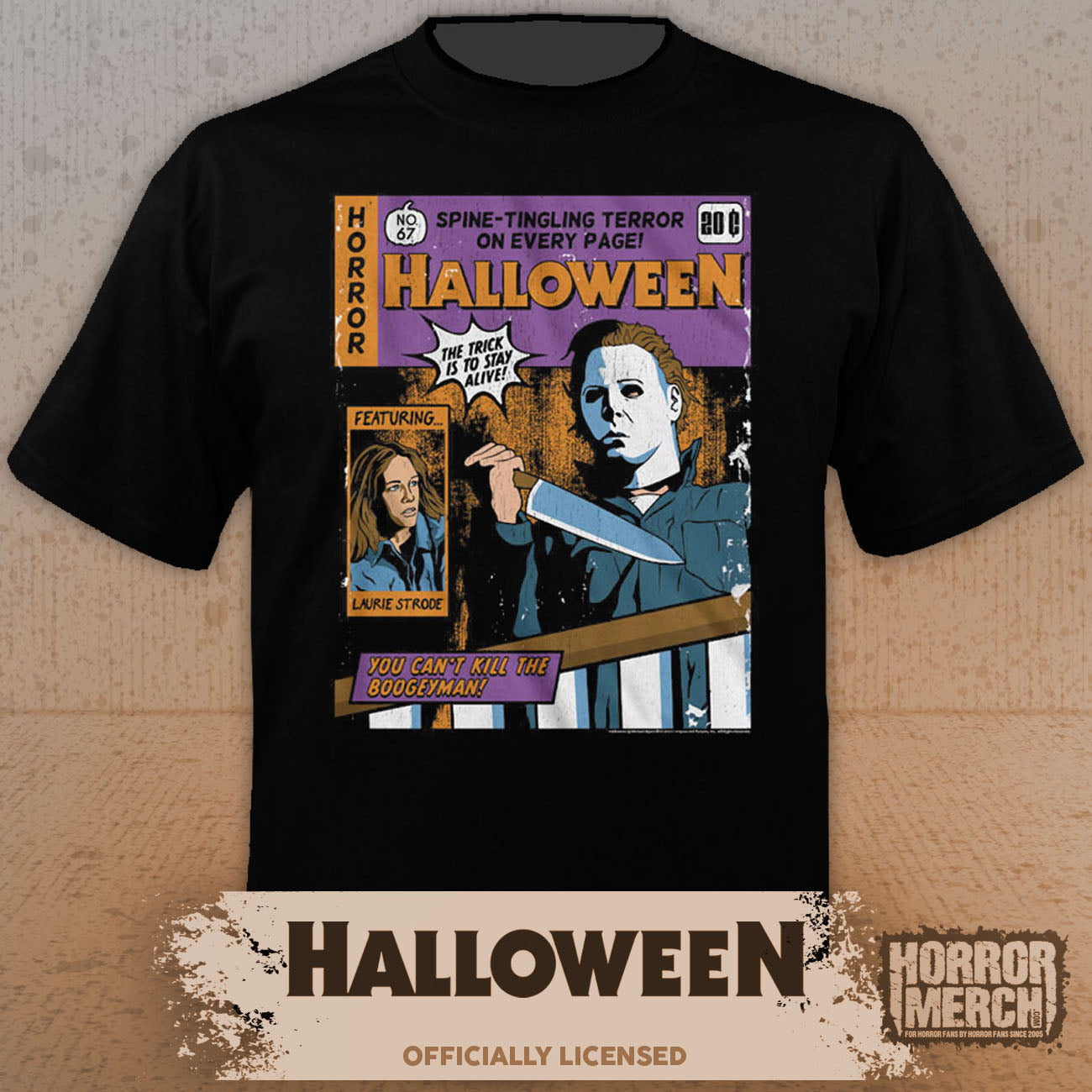 Halloween - Comic Mens Shirt