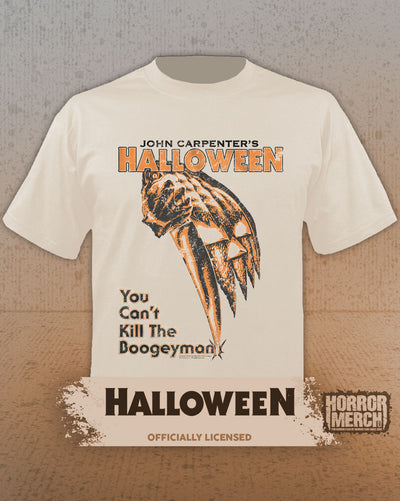 Halloween - Poster Mens Shirt (Cream)