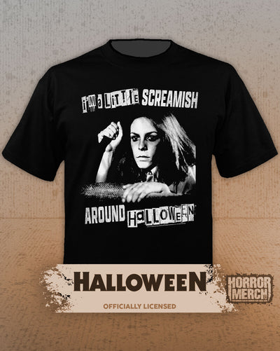 Halloween - Im A Little Scereamish Mens Shirt