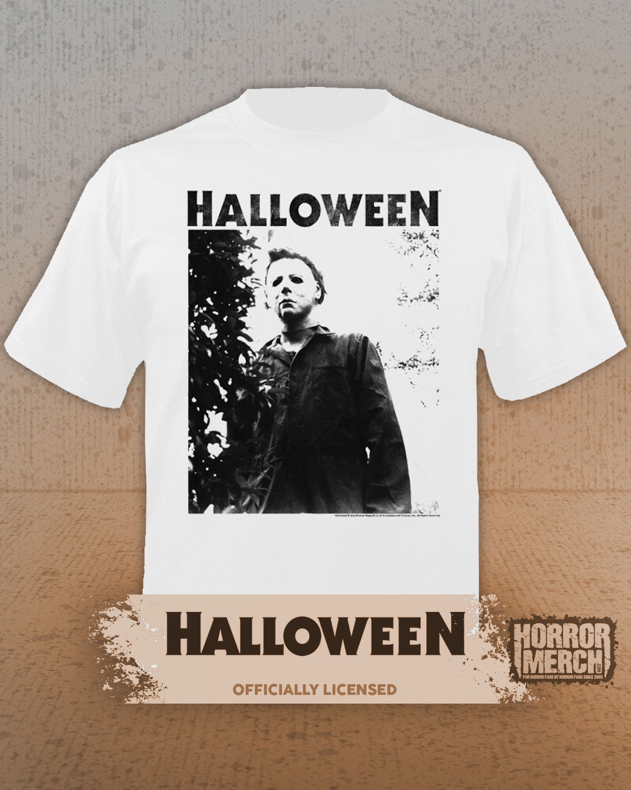 Halloween - Standing Mens Shirt (White)