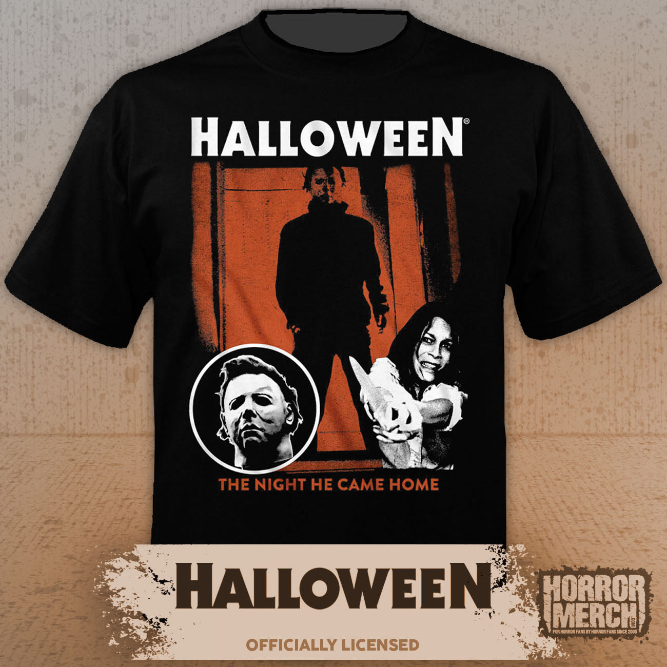 Halloween - Night He Came Home (Duotone) Mens Shirt