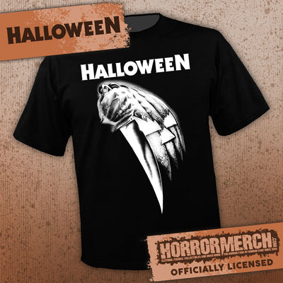 '- [Exclusive] Halloween - Poster Pumpkin (White Print) [Mens Shirt]