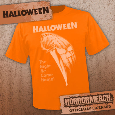 '- [Exclusive] Halloween - Poster Pumpkin (Orange) [Mens Shirt]