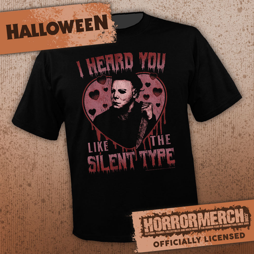 Halloween - Silent Type Mens Shirt