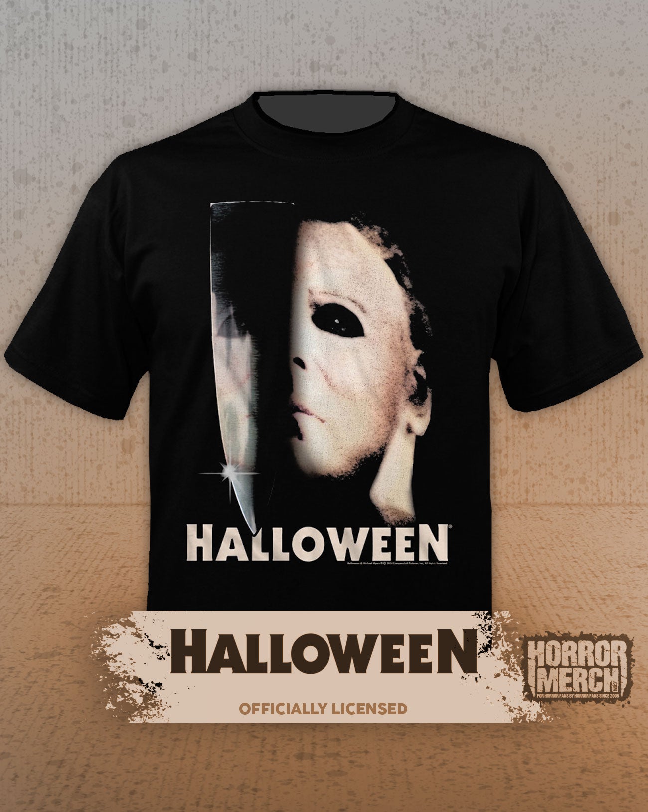 Halloween - Knife Close-Up Mens Shirt