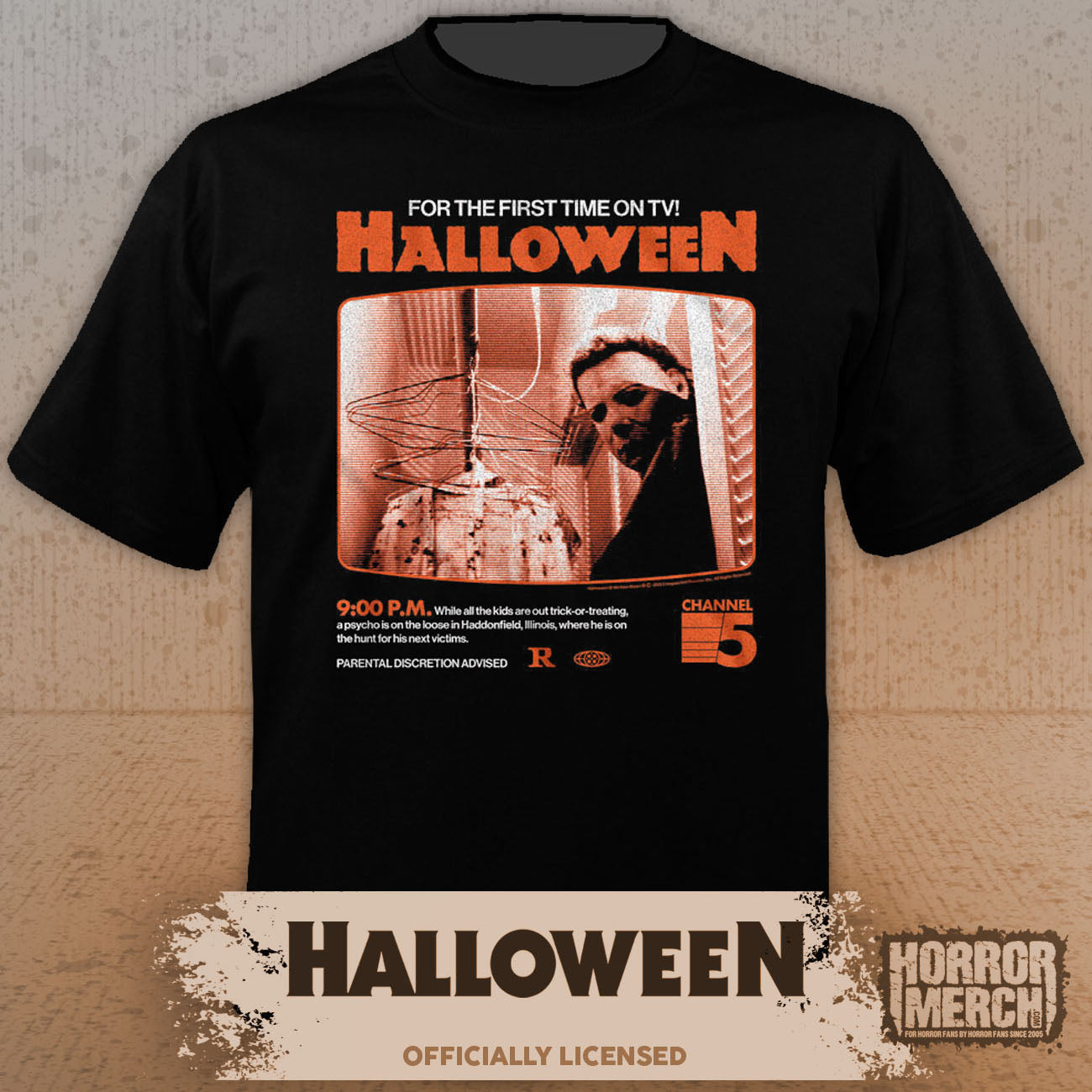 Halloween - First Time On TV Mens Shirt