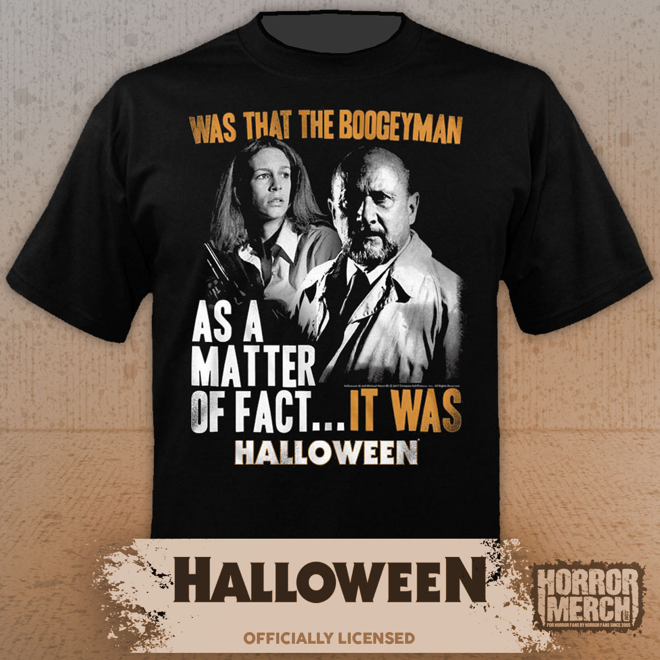 Halloween - Was That The Boogyman Mens Shirt