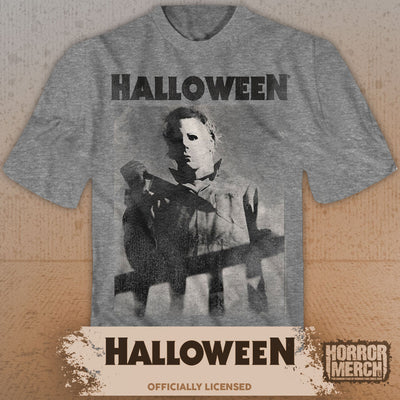 Halloween - Stalking Mens Shirt (Gray)