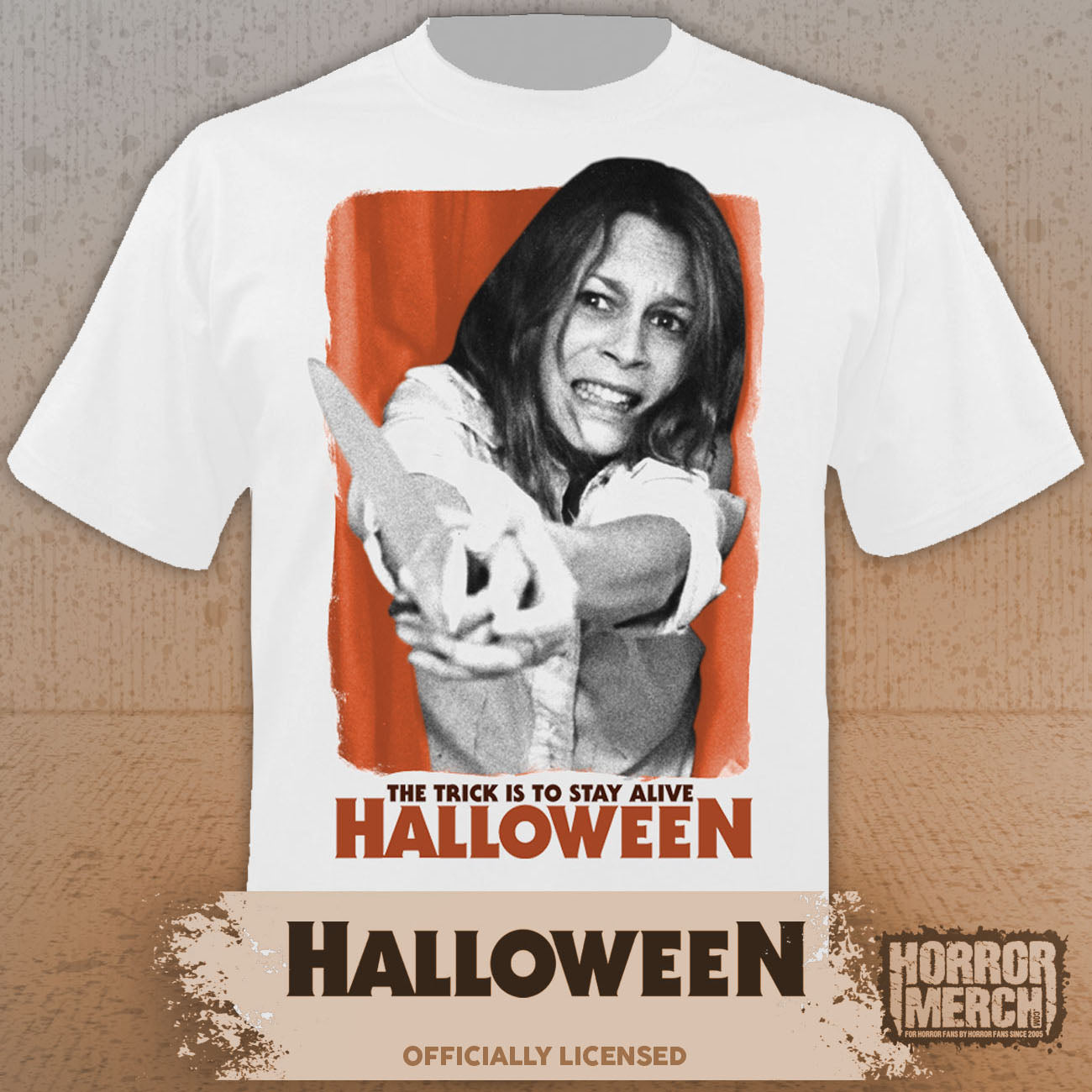 Halloween (Exclusive) - Laurie Mens Shirt (White)