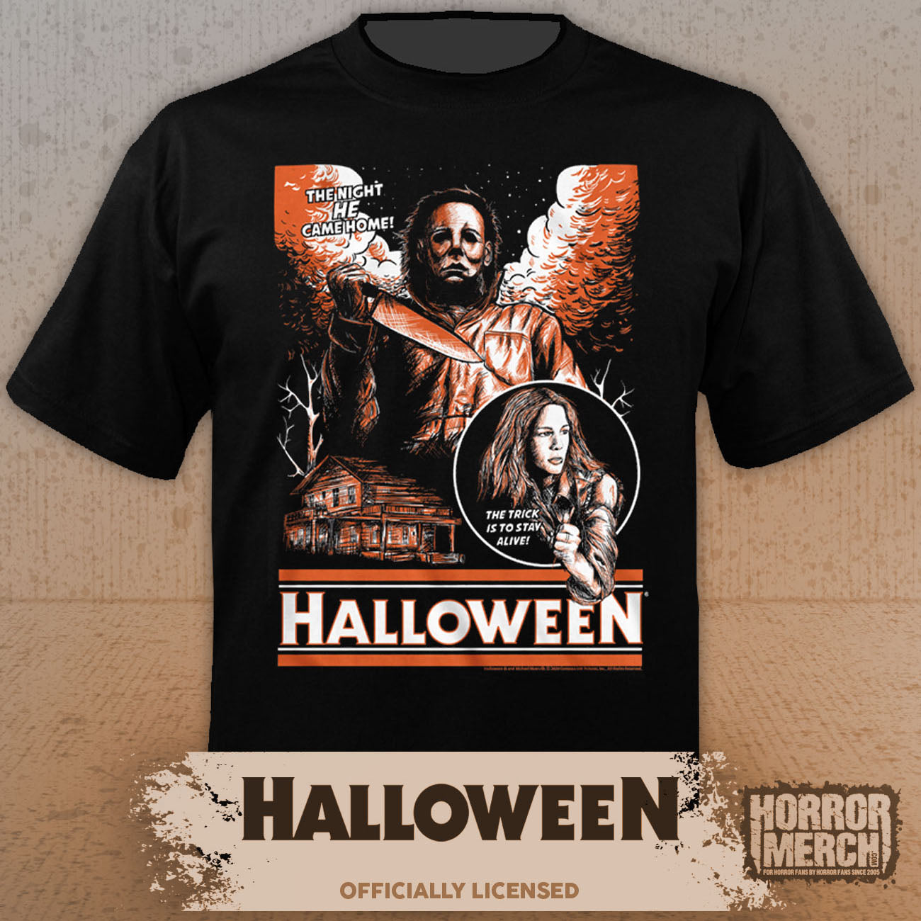Halloween - Sketch Mens Shirt