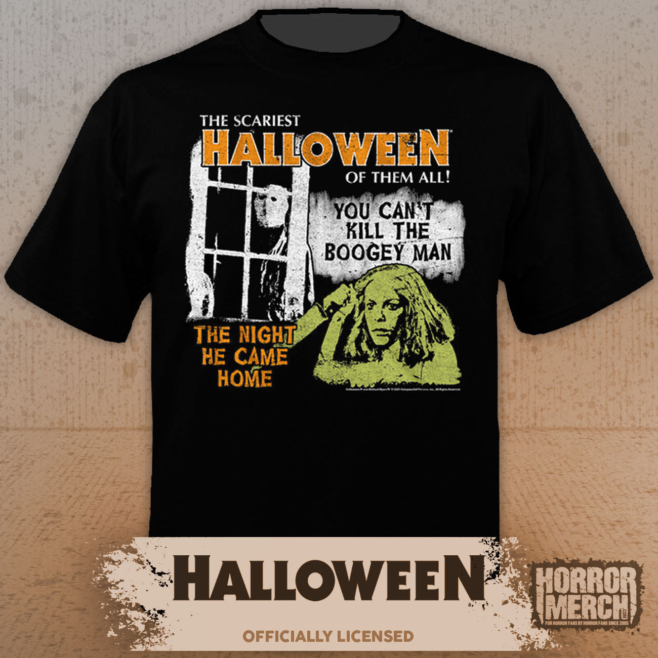 Halloween - Boogeyman (Collage) Mens Shirt
