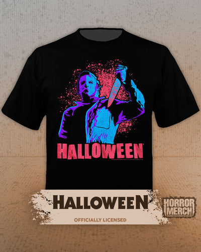 Halloween - Splatter (Neon) Mens Shirt