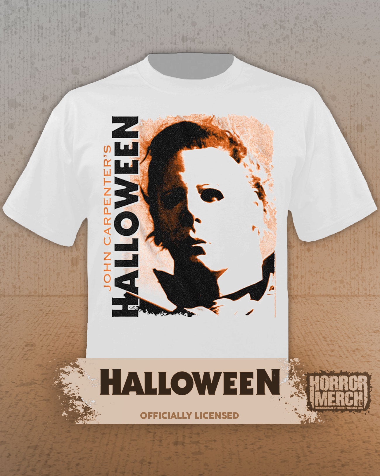 Halloween - Profile Mens Shirt (White)