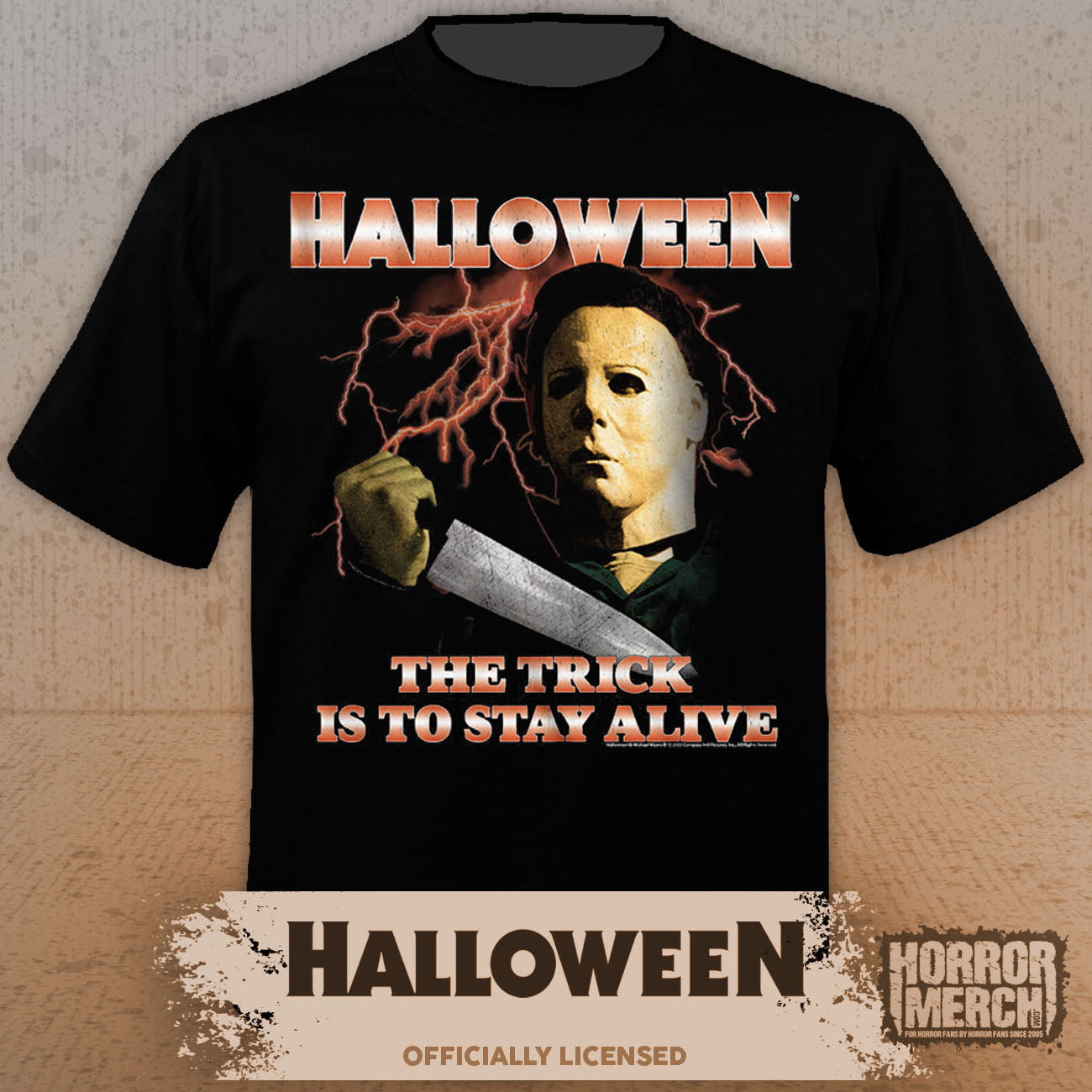 Halloween - Trick (Retro) Mens Shirt