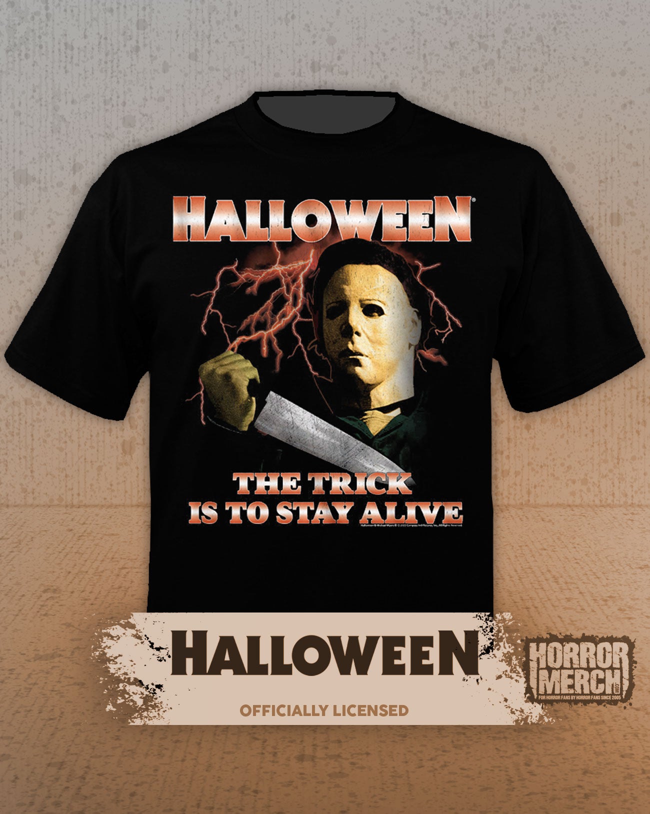 Halloween - Trick (Retro) Mens Shirt