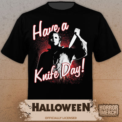 Halloween - Have A Knife Day Mens Shirt