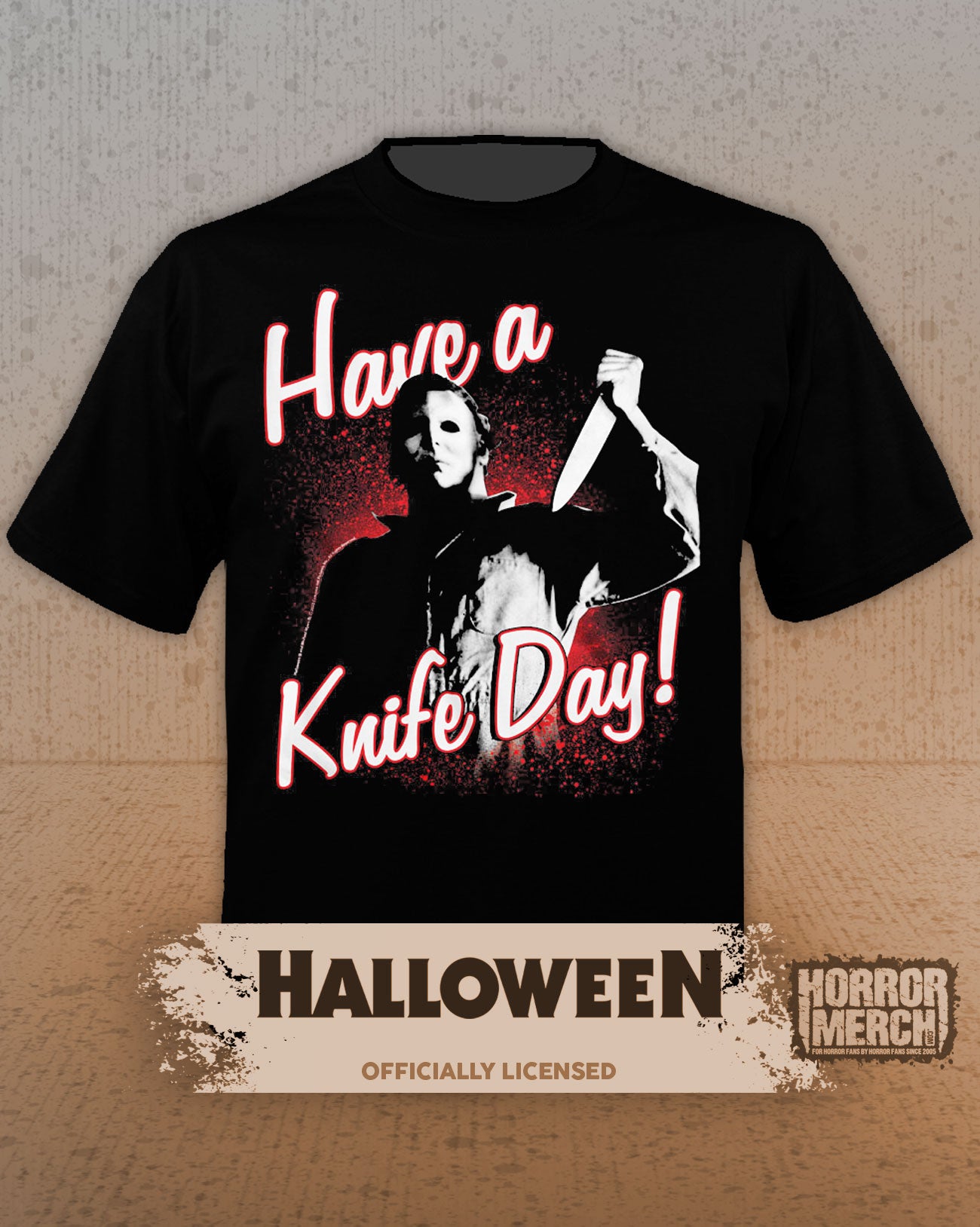 Halloween - Have A Knife Day Mens Shirt