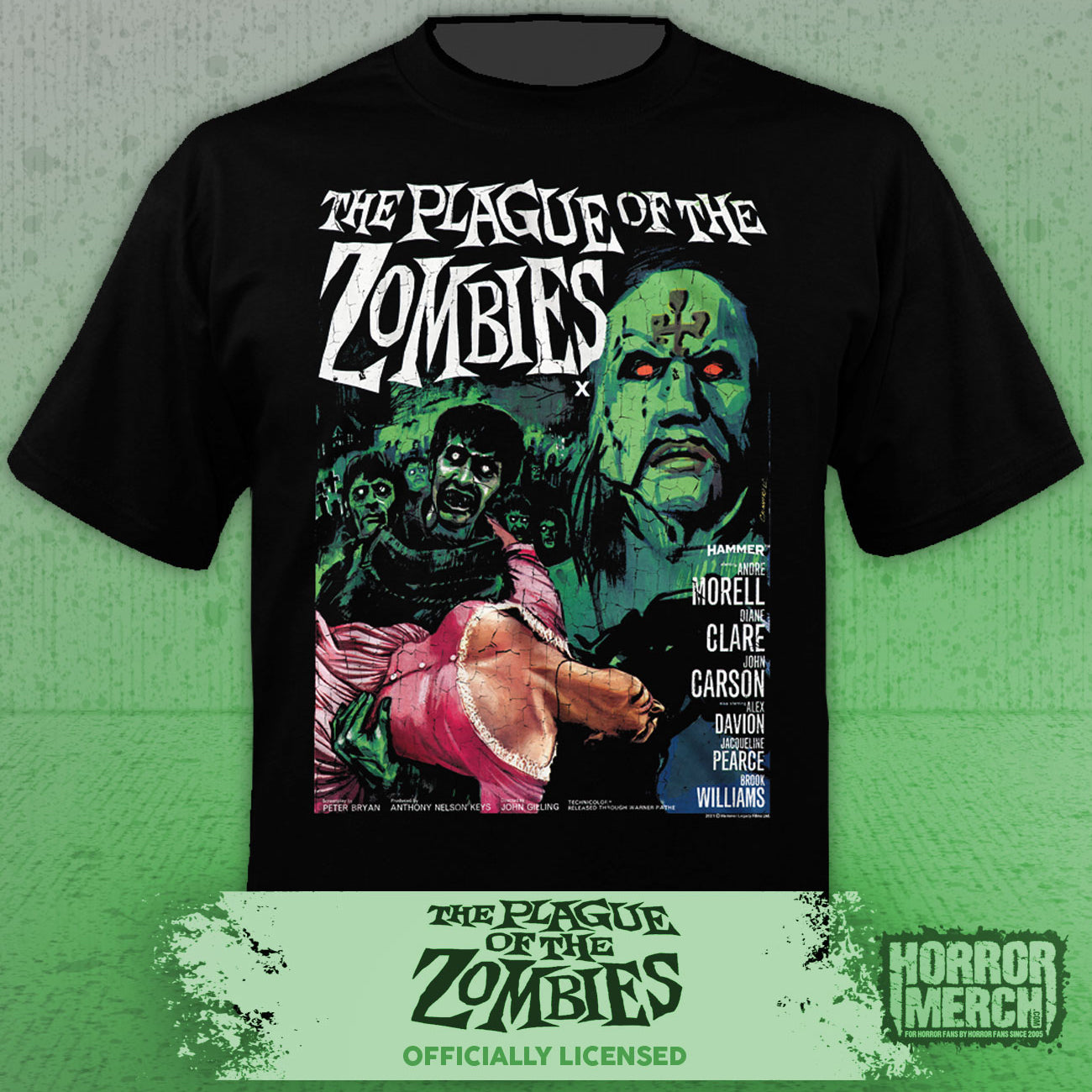 Plague Of The Zombies - Poster Mens Shirt