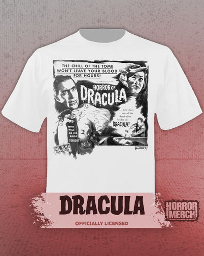 Dracula - Horrors Of Dracula Mens Shirt (White)