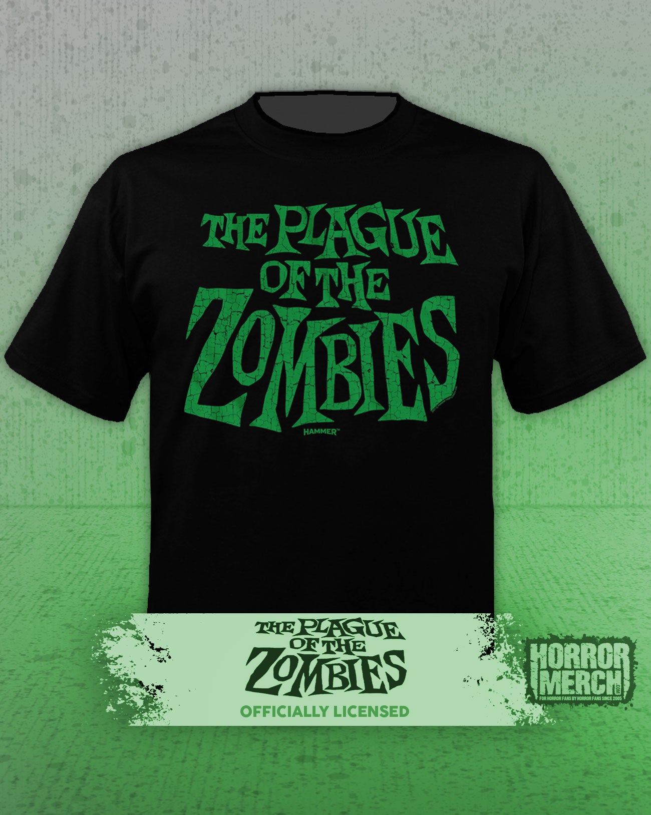 Plague Of The Zombies - Logo Mens Shirt