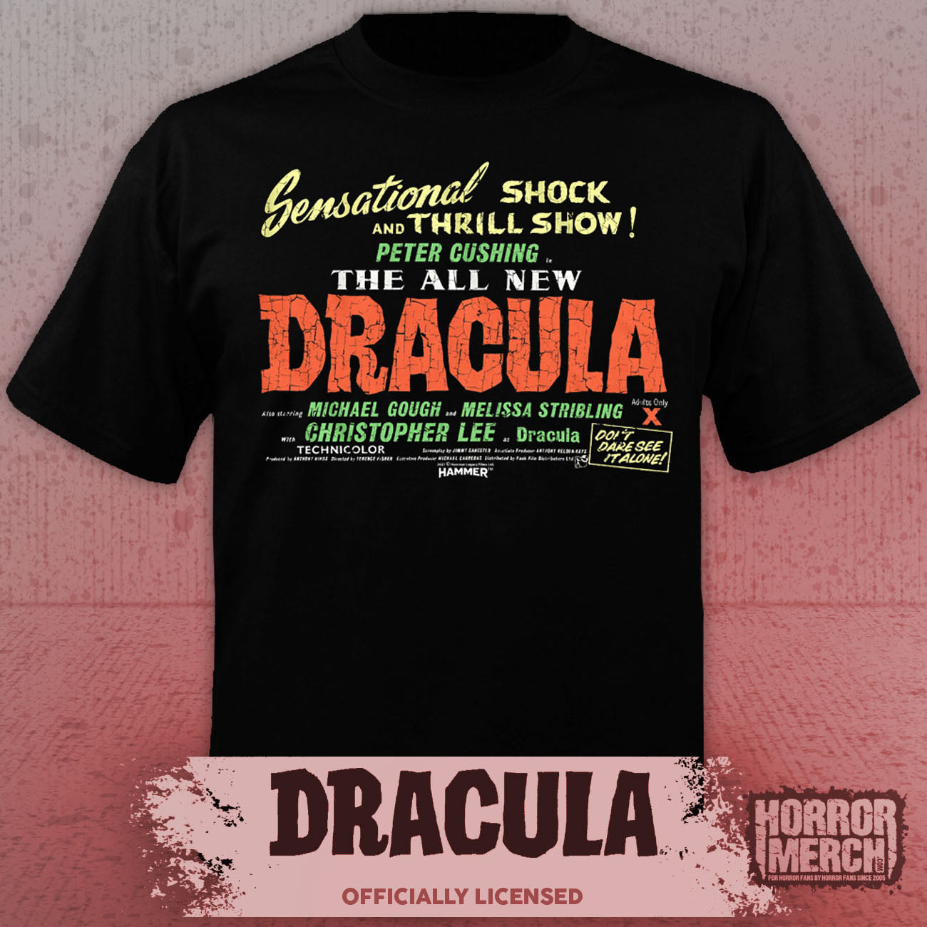 Dracula - Shock And Thrill Mens Shirt