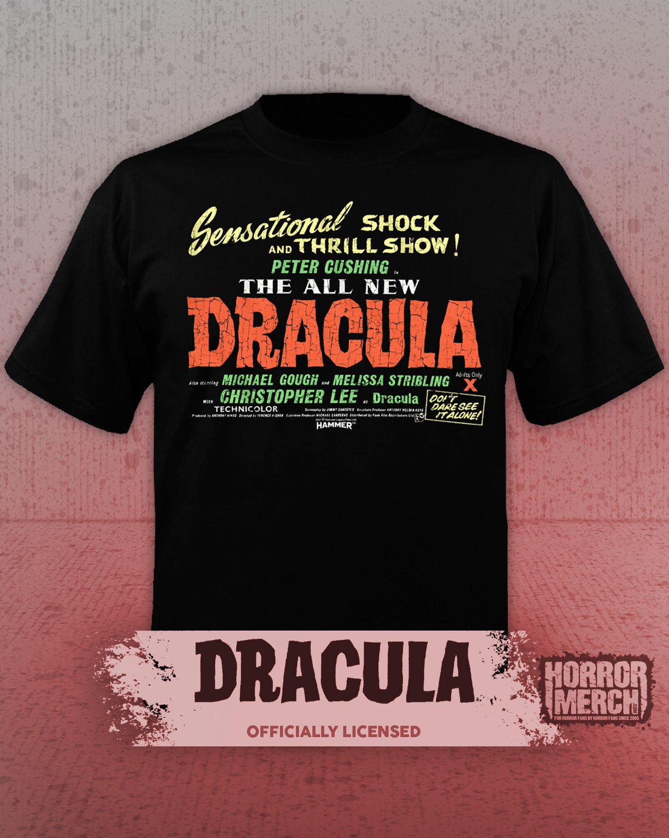 Dracula - Shock And Thrill Mens Shirt