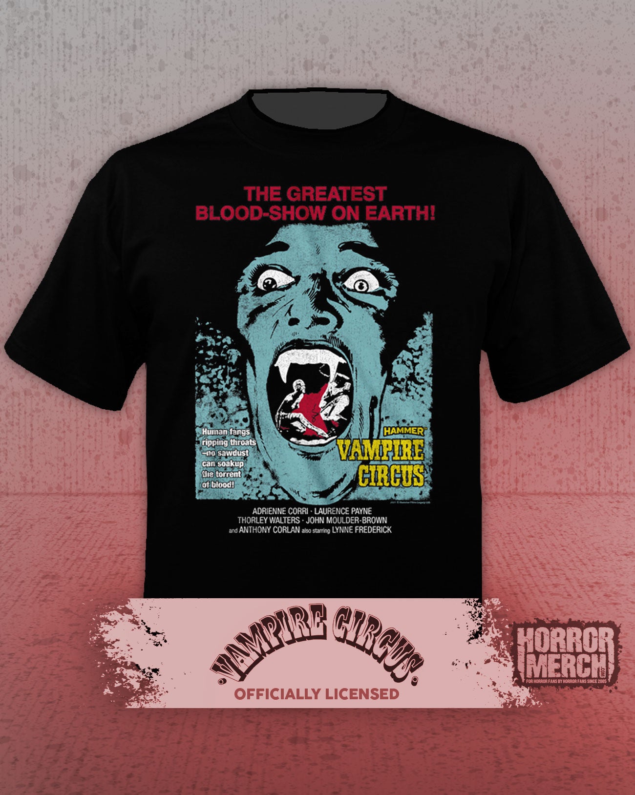 Vampire Circus - Poster Mens Shirt