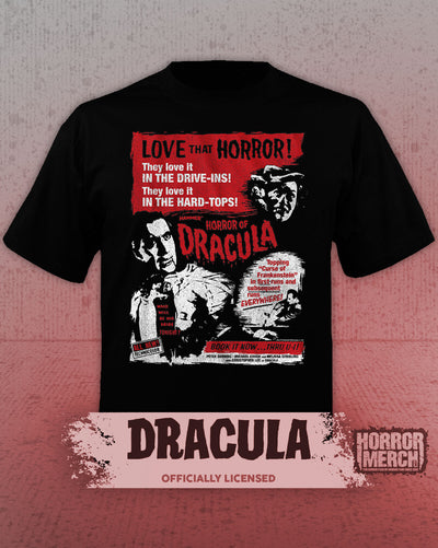 Dracula - Love That Horror Mens Shirt